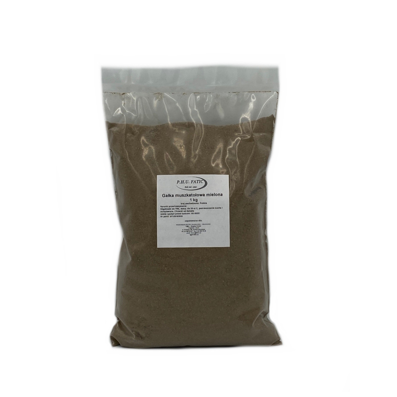 Gałka muszkatołowa (mielona) - 0,5 kg Gałka muszkatołowa (mielona) - 0,5 kg