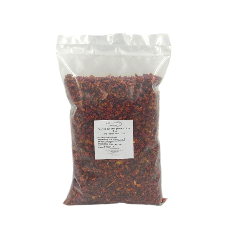 Papryka czerwona (płatek) - 1 kg 