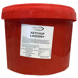 Ketchup - wiadro 10kg | Hurtownia artykułów spożywczych FATIC