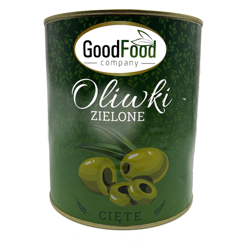 Oliwki zielone krojone - 3100 ml Oliwki zielone krojone - 3100 ml