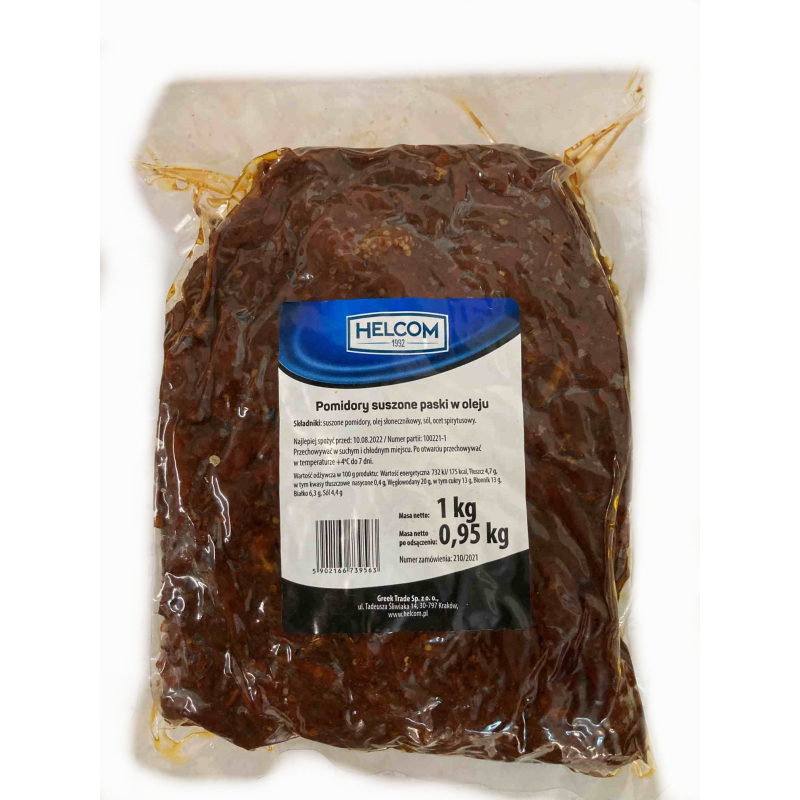 Pomidory suszone (paski) - 1 kg Pomidory suszone (paski) - 1 kg