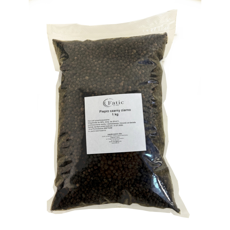 Pieprz czarny (ziarno) - 1 kg